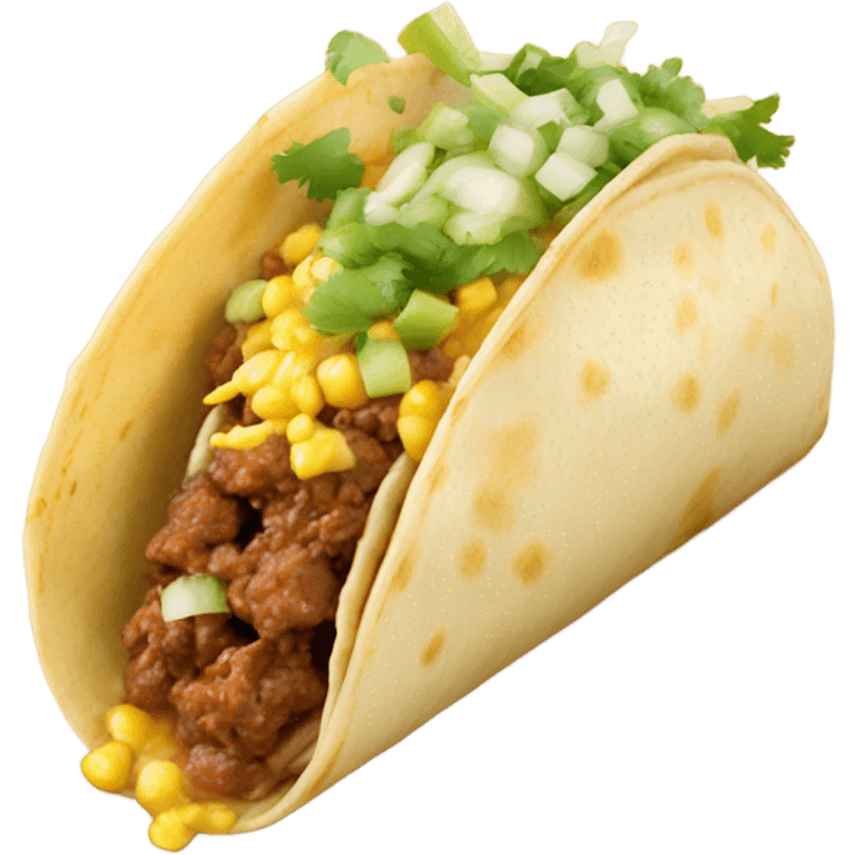 Street taco emoji