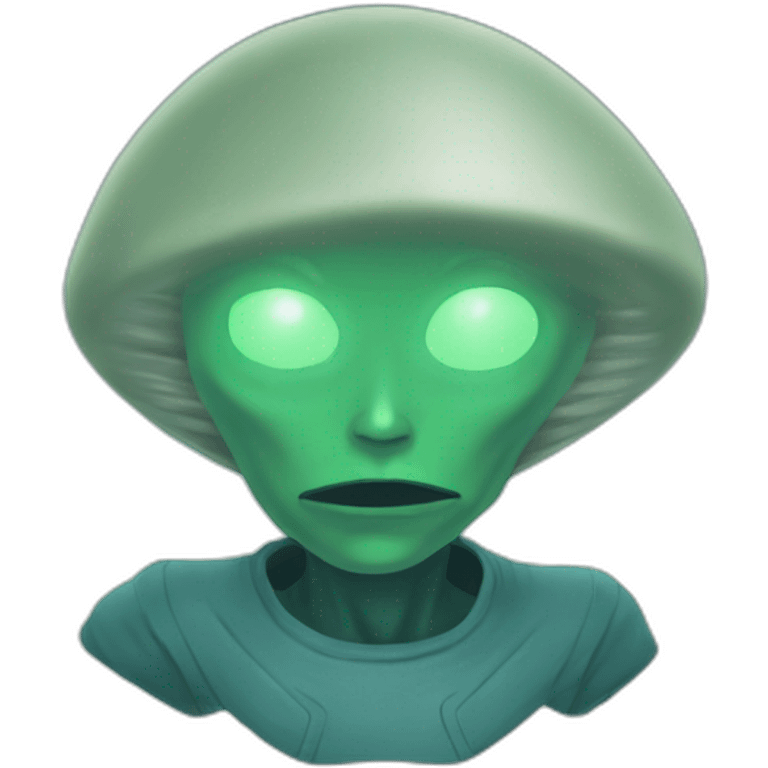 Alien abduccion emoji