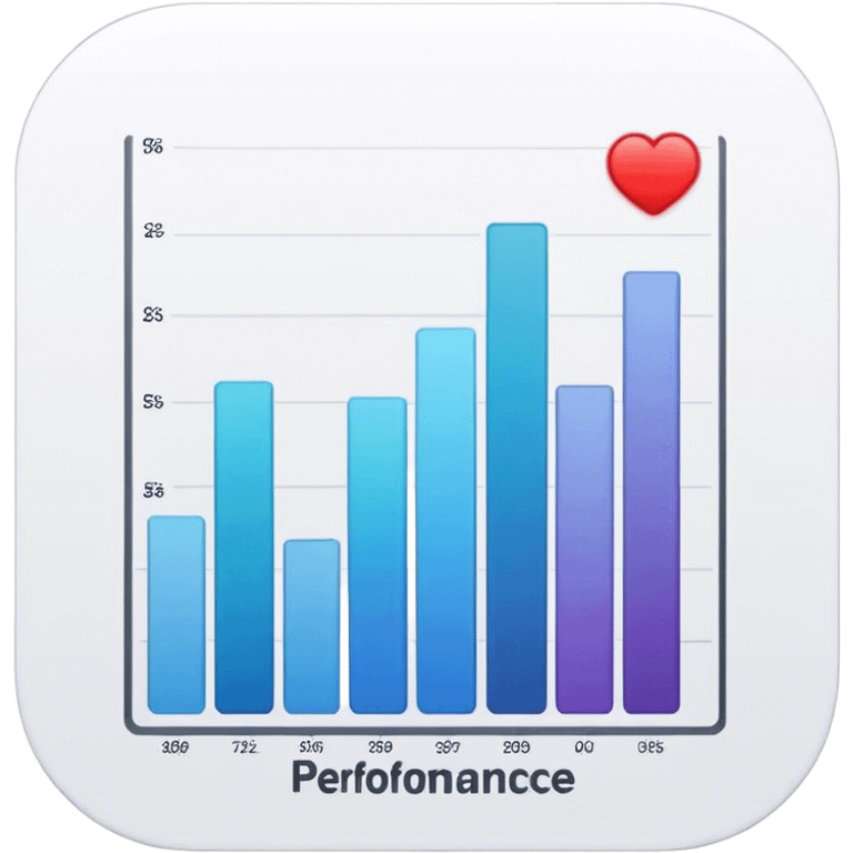 performance chart  emoji