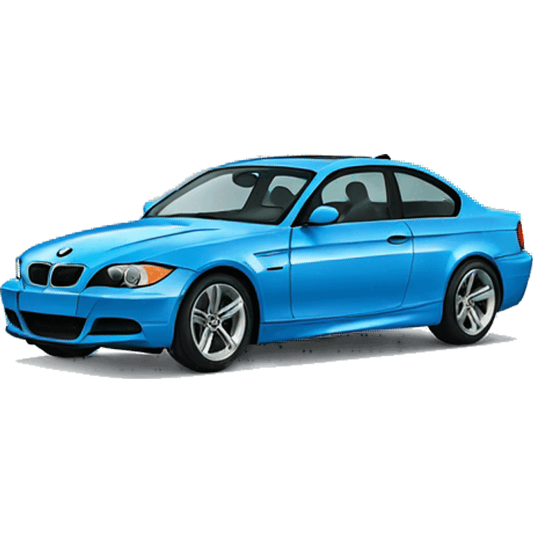 Blue bmw  emoji