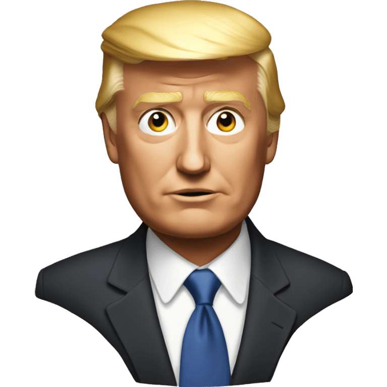 Realistic Donald Trump emoji