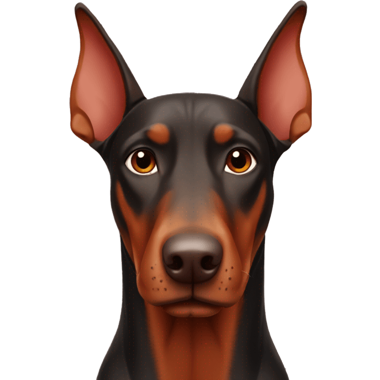 Red Doberman emoji