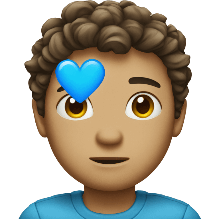 Blue heart broken  emoji