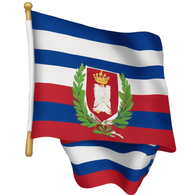 El escudo de la bandera Paraguaya emoji