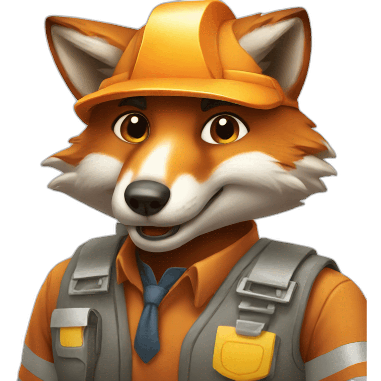 working fox emoji