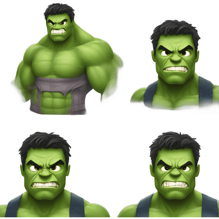 Spider-man Hulk emoji