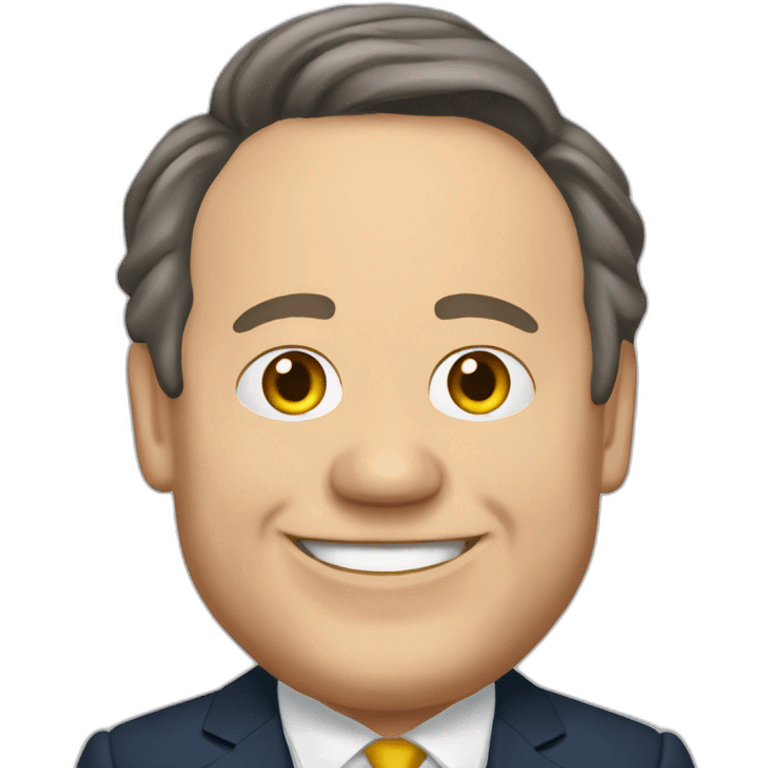 Francois Legault fat and happy emoji