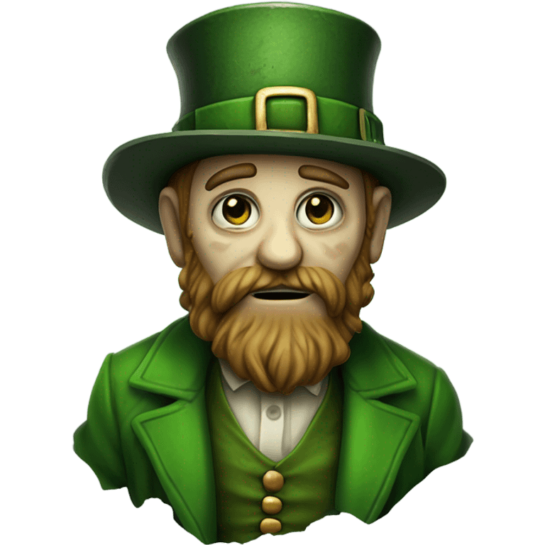 sick leprechaun emoji