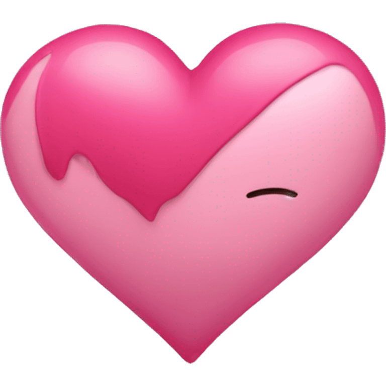 The pinkest heart in the world  emoji