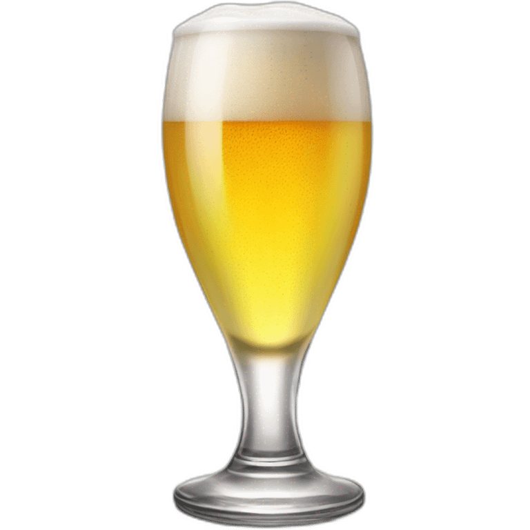 Czeach beer pilsner glass emoji