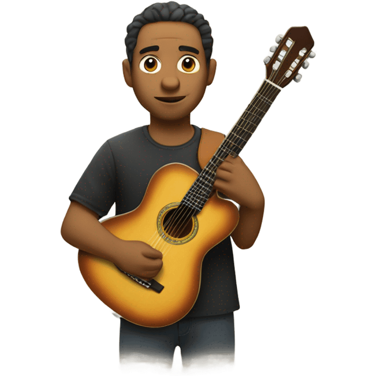 segovia playing guitar emoji