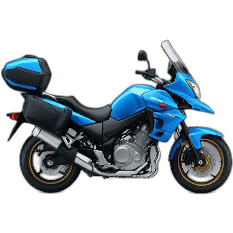 Suzuki vstrom 600 blue emoji