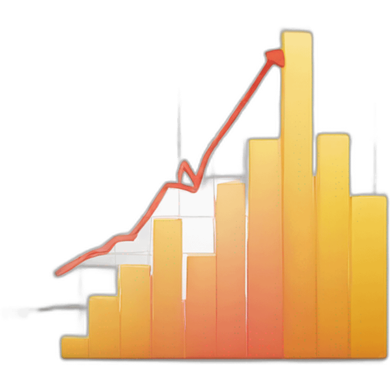 price chart rising emoji