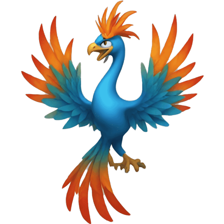 un phoenix emoji