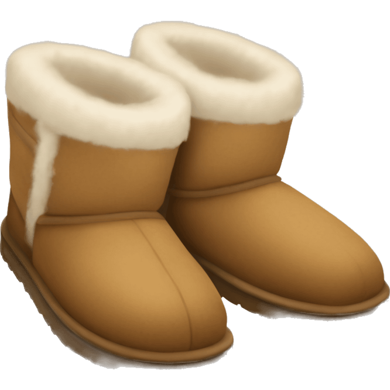 Pair of Ugg slippers  emoji