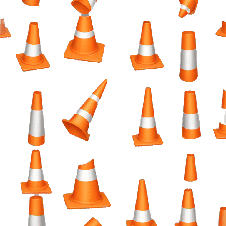 traffic cone emoji