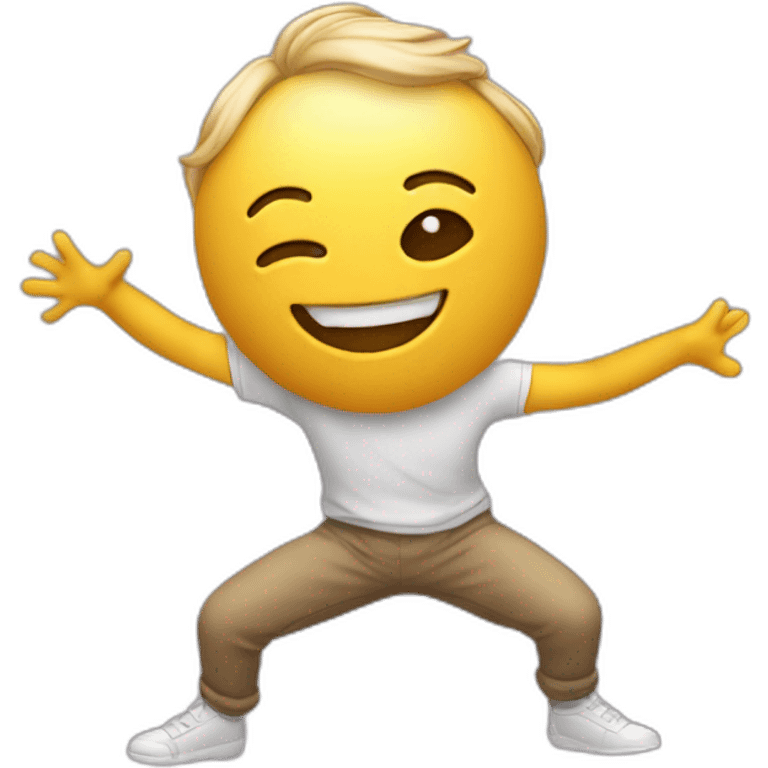 Chat qui danse emoji