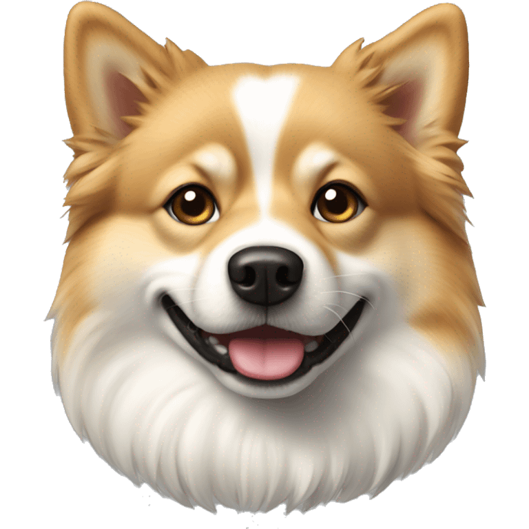 Swedish nordic spitz dog emoji