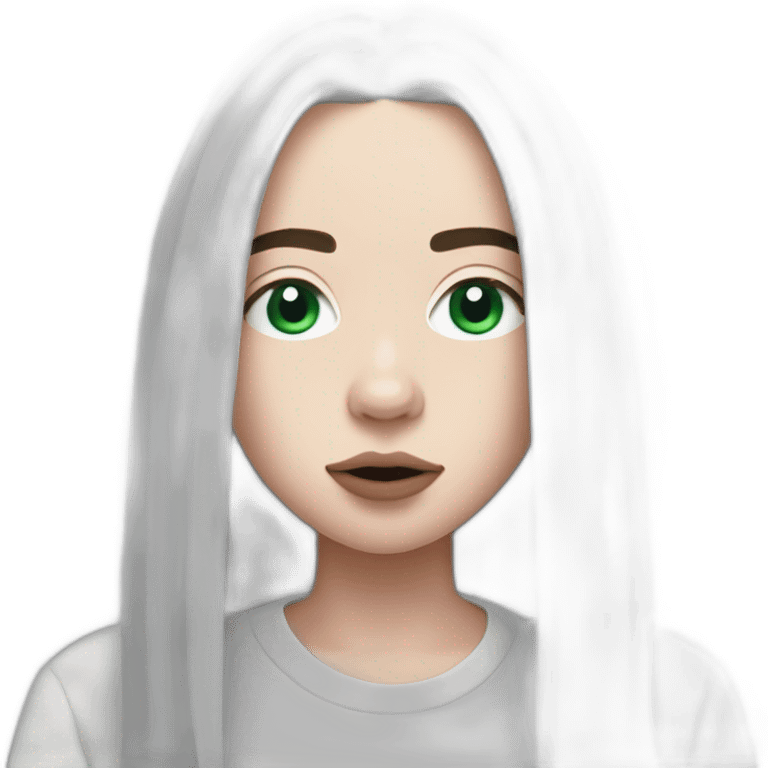 Billie eilish chanteuse emoji