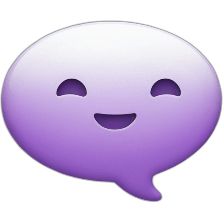 chat bubble emoji