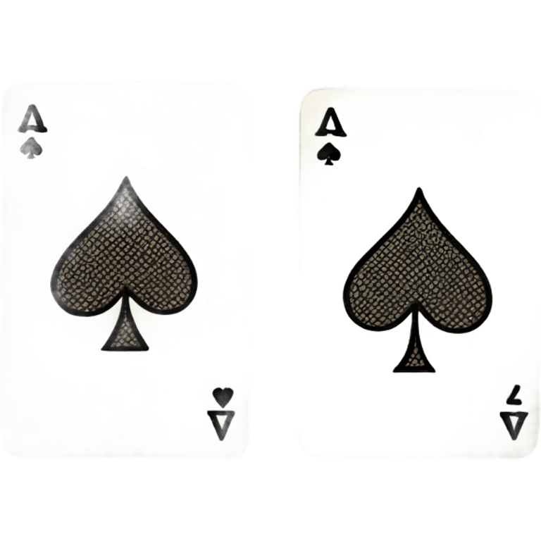 2 playing cards emoji