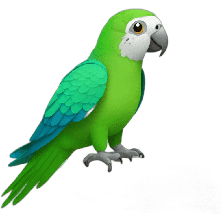 Quaker parrot emoji