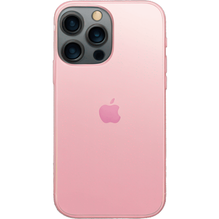 Pink iphone 12 pro max emoji