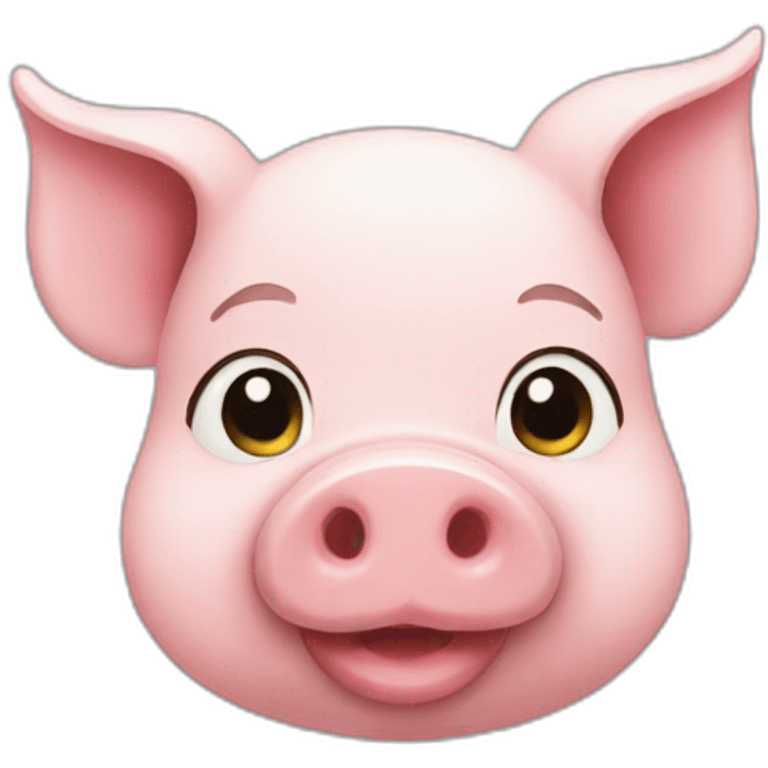 cute pig emoji