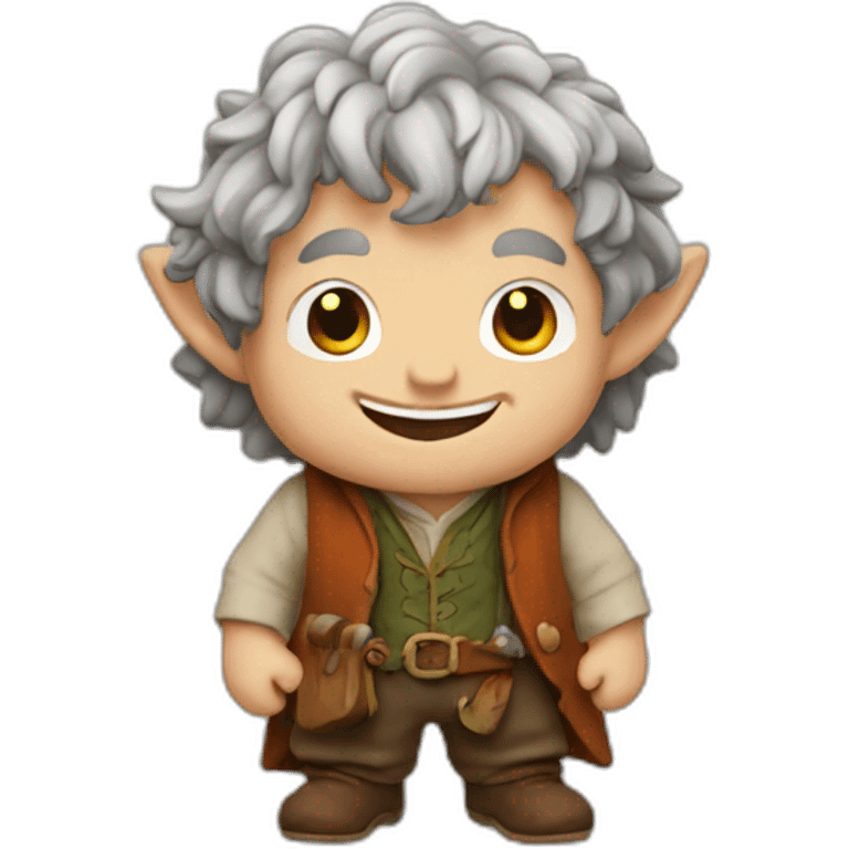 Bilbo baggins happy emoji