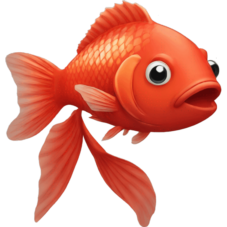 Red fish emoji