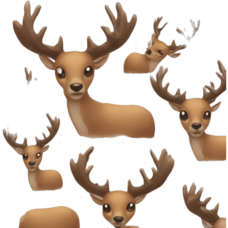 Deer aesthetic  emoji