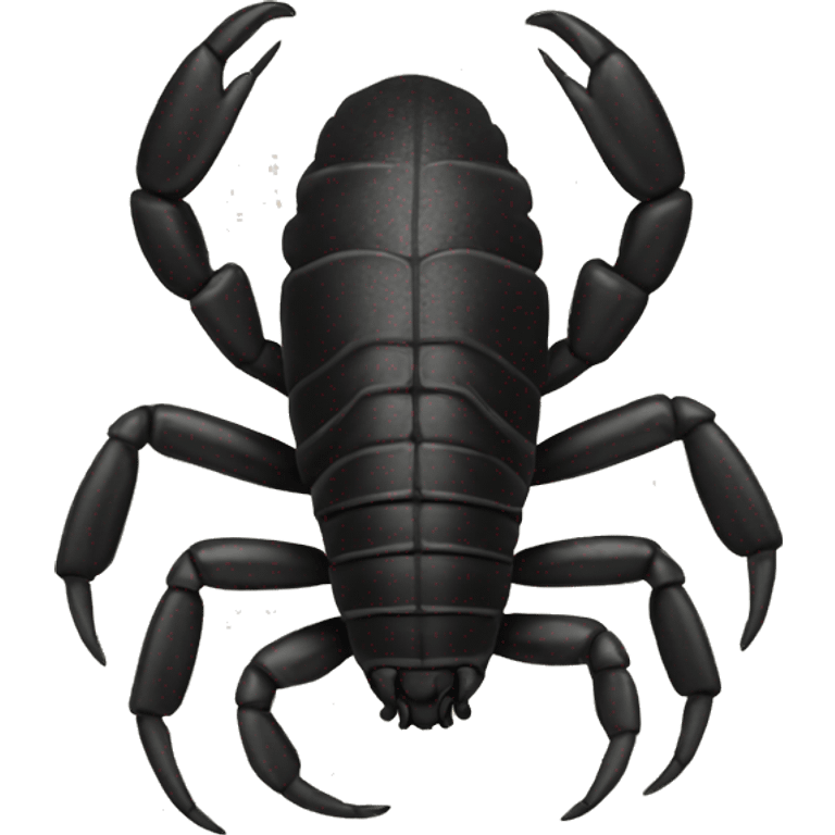 Black scorpion  emoji