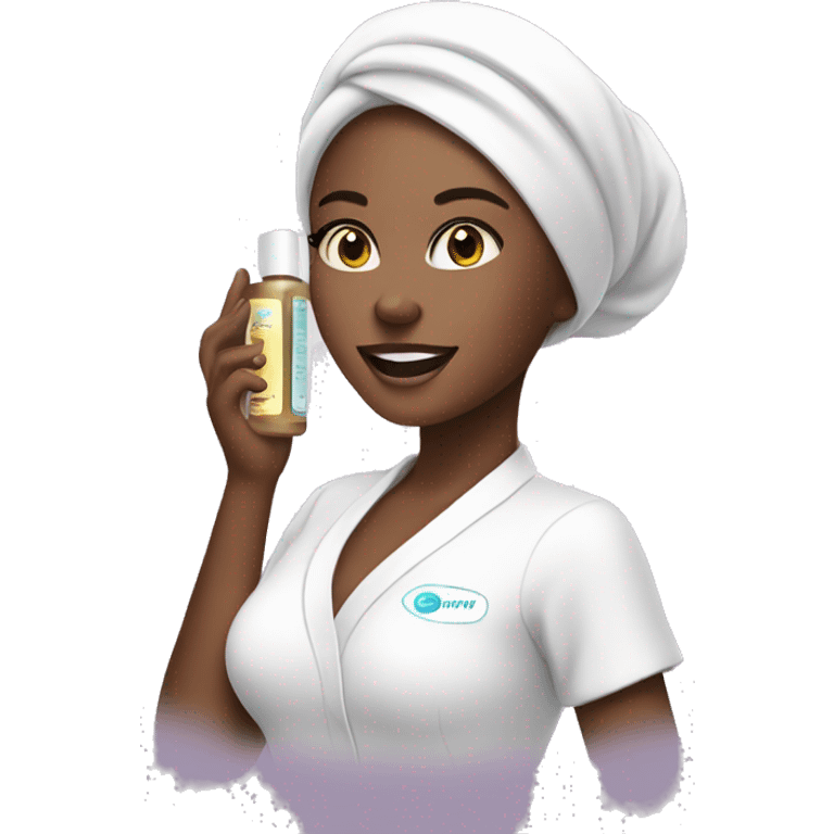 Skin care products  emoji