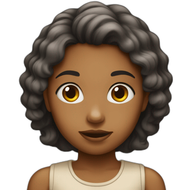 RACIALLY AMBIGOUS GIRL YOUNG emoji