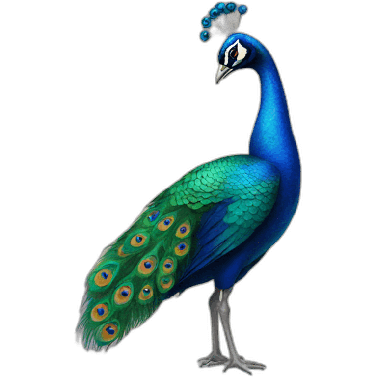 Peacock emoji