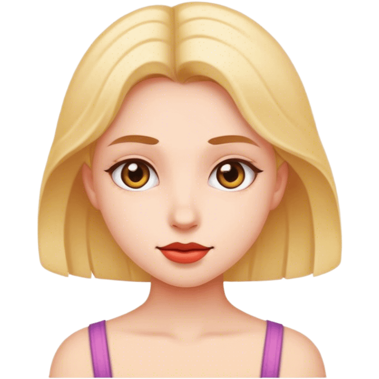 A girl emoji