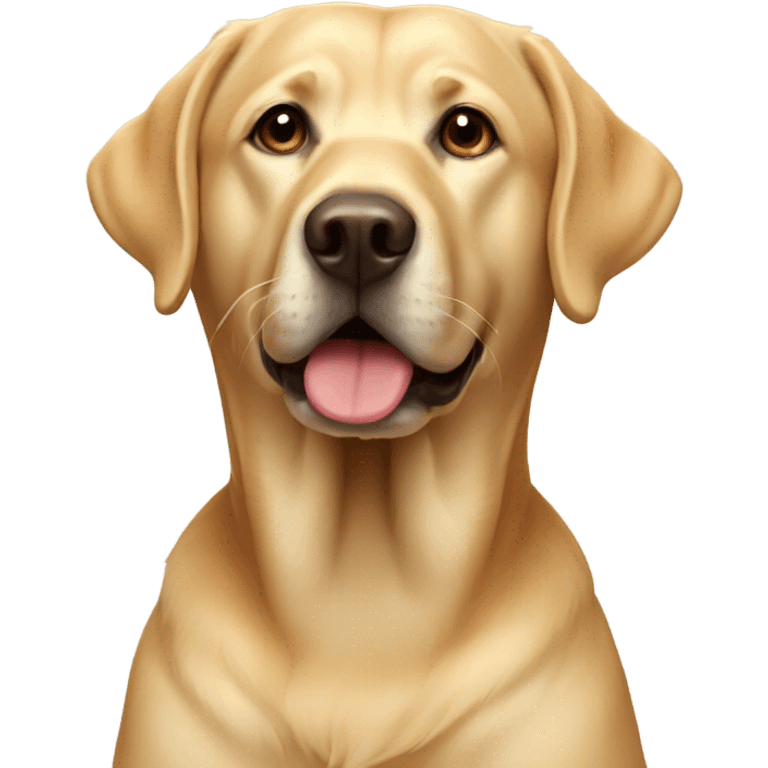 Golden lab emoji