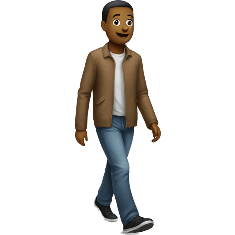 Ai walking emoji