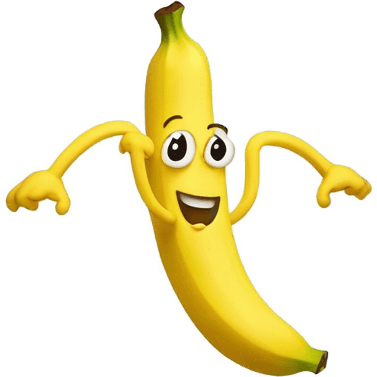 Dancing banana emoji