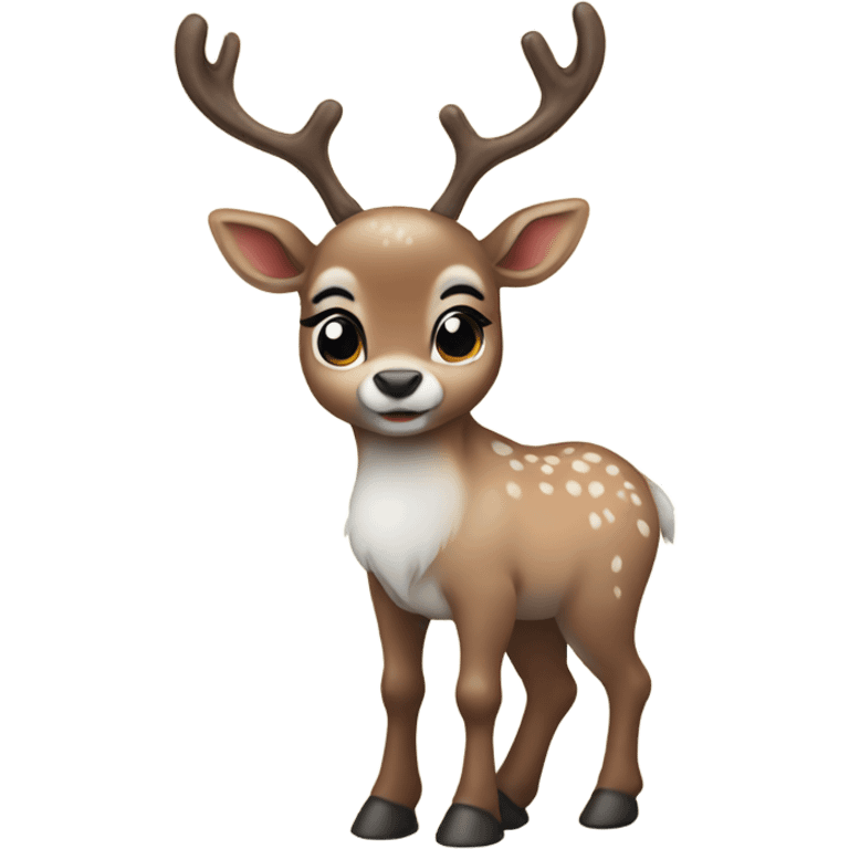 Baby reindeer emoji