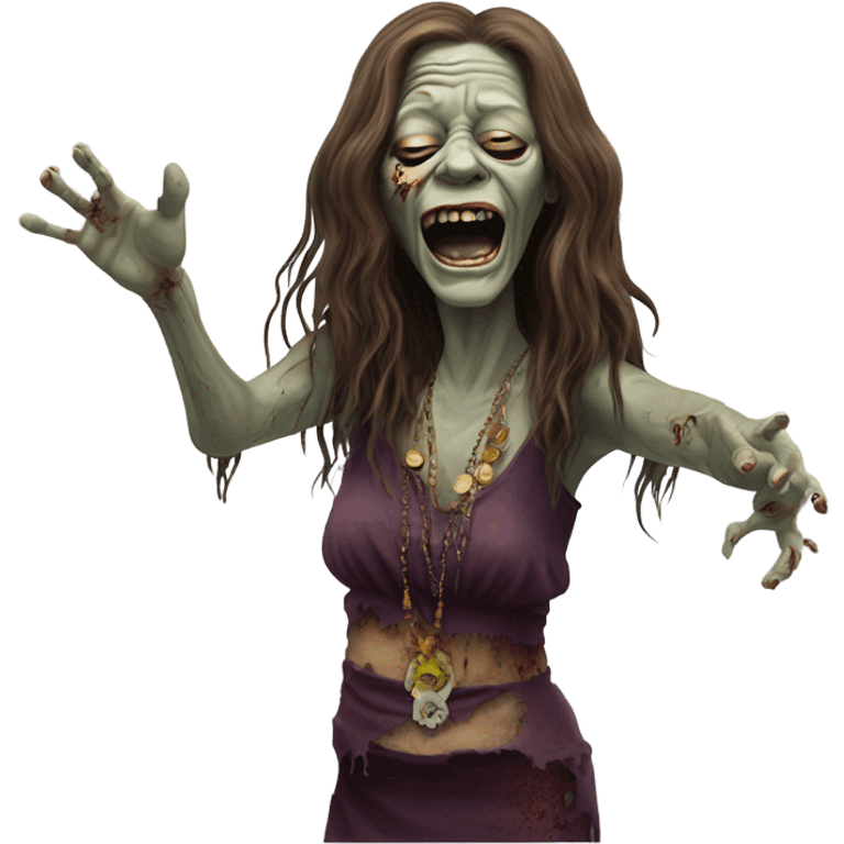  janis joplin zombie  dancing emoji