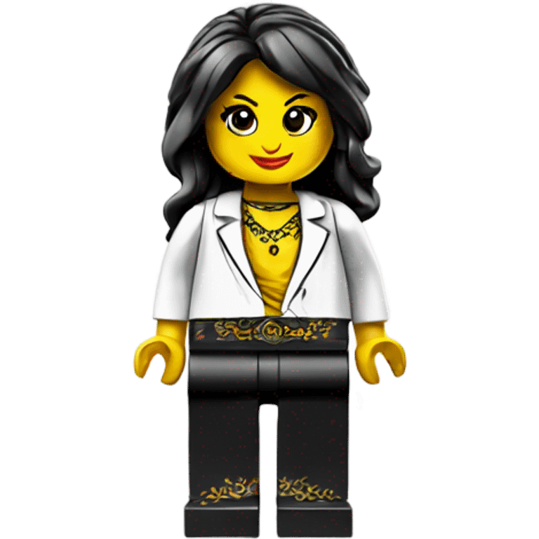 Lego girl emoji