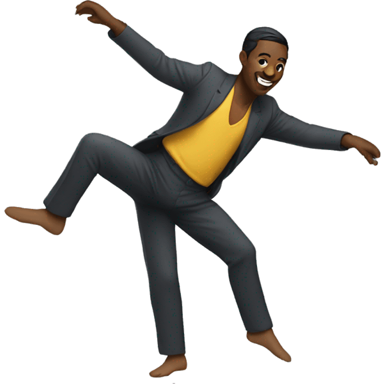 dancing man emoji