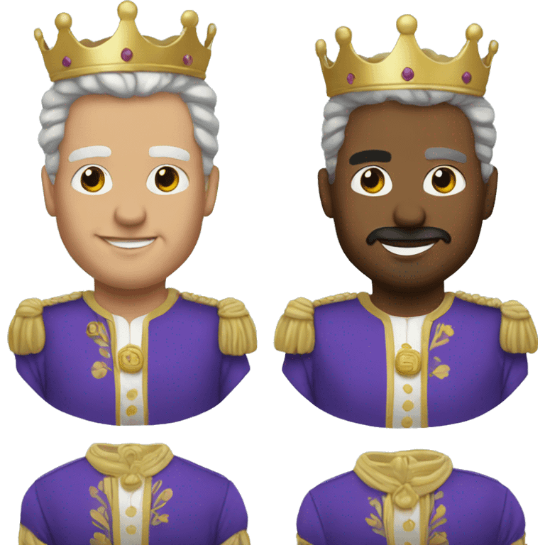 Royal pop emoji