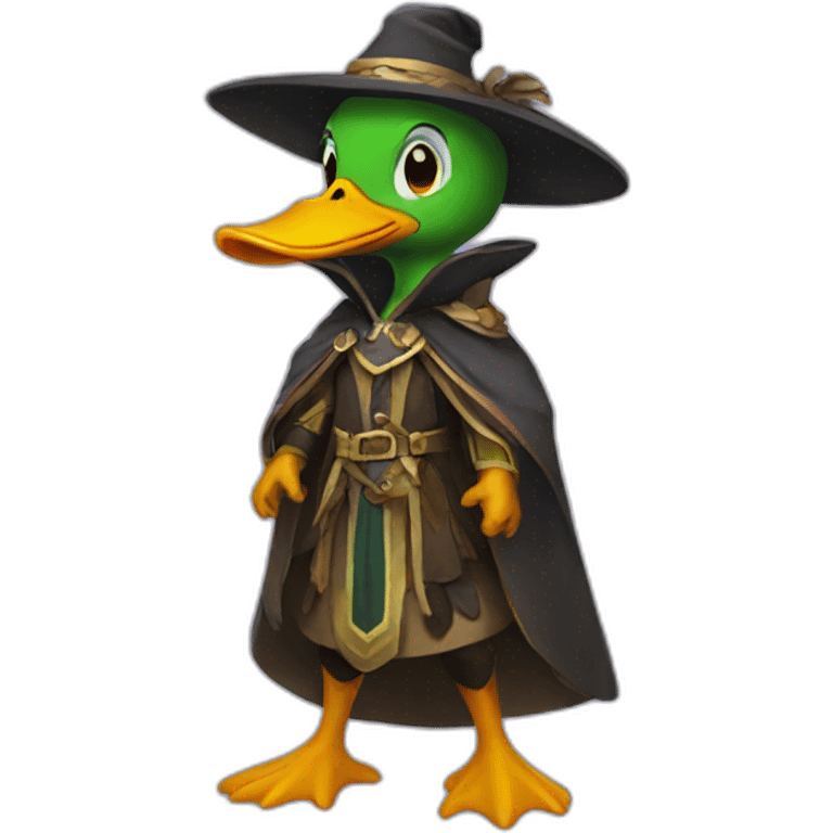 Duck warlock emoji