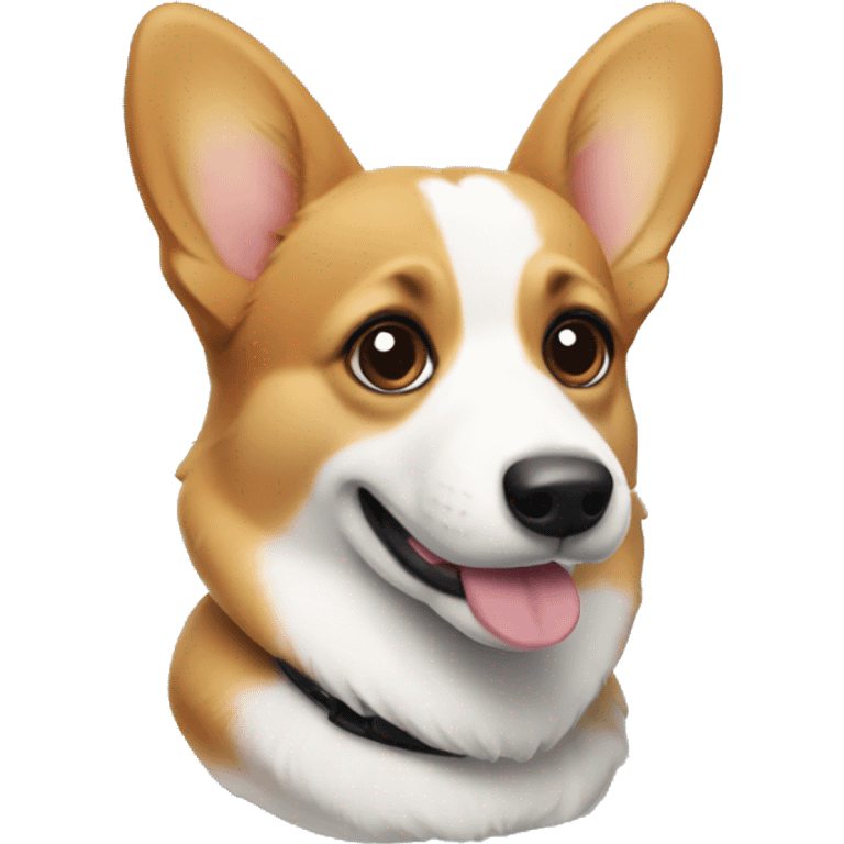 corgi with tech emoji