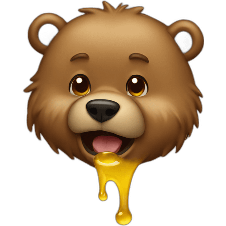 bear piss emoji