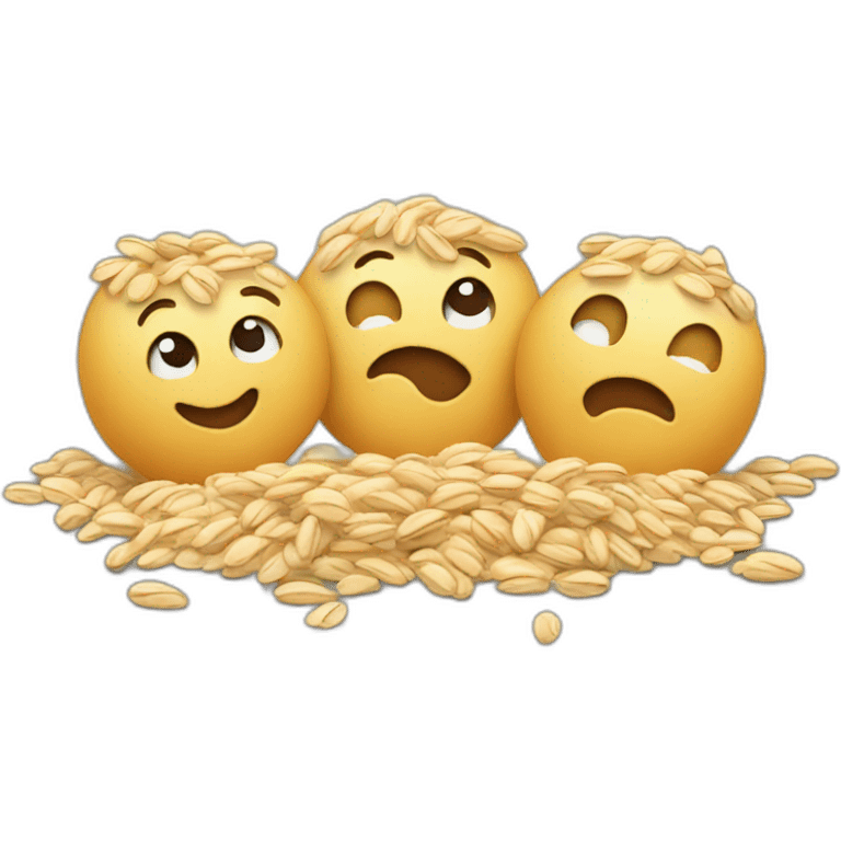 three oats emoji