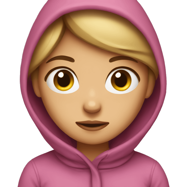 Girl being cold emoji