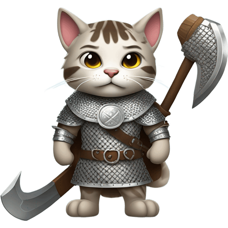 Viking  cat  emoji